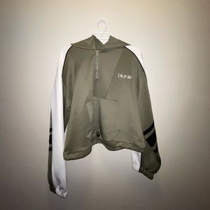 Army green sweater/hoodie
